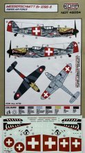 1/48 Decals Messerschmitt Bf 109G-6 Swiss Air Force