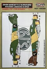 1/48 Decals SM.79 Sparviero Angelito Con Bomba