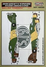 1/48 Decals SM.79 Sparviero Gallina Ponedora