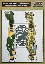1/48 Decals SM.79 Sparviero Nacionalist AF Spain
