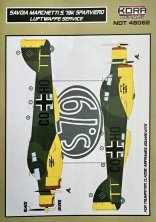 1/48 Decals SM.79 Sparviero Luftwaffe Service