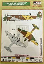 1/48 Decals Fiat BR.20 Ruth Hungarian Air Force