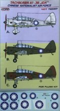 1/72 Decals Tachikawa Ki-36 Ida Chinese National AF