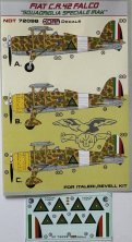 1/72 Decals Fiat CR 42 Falco Squadriglia Spec.Irak