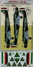 1/72 Decals Ju 52 3M Sonderkommando Junck in Iraq