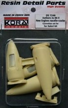 1/72 Ju-86E New Engine nacelle+cooler (ITAL)