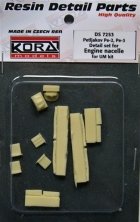 1/72 Petljakov Pe-2/Pe-3  Engine nacelle (UMM)