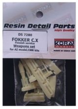 1/72 Fokker C.X Finnish  Weapons set (AZ,CMR)