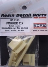 1/72 Fokker C.X Dutch  Engine set (AZ,CMR)
