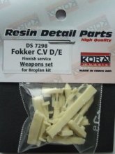 1/72 Fokker C.V D/E Finnish  Weapons set (BRO)
