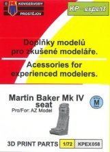 1/72 Martin Baker Mk. IV seat for AZ Models