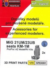 1/72 MiG-21UM/23UB seats KM-1M.