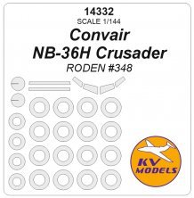 1/144 Convair NB-36H Crusader for Roden