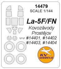 1/144 Lavochkin La-5F / La-5FN canopy paint mask And wheel paint