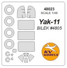 1/48 Yakovlev Yak-11 + wheels masks