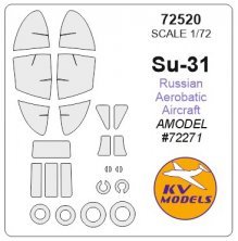 1/72 Sukhoi Su-31 Russian Aerobatic Aircraft masks