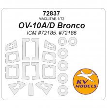 1/72 North-American/Rockwell OV-10A/D Bronco for Icm