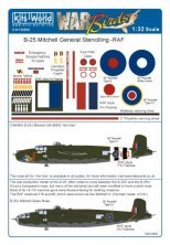 1/32 Scale North-American B-25J Mitchell General Markings