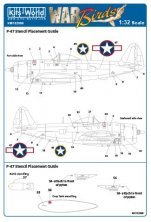 1/32 Scale P-47D Thunderbolts Stars and Bars, Usaaf Roudels
