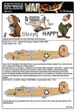 1/72 Scale Consolidated B-24D 343 Bs 98 Bg Co 42-40256 Happy