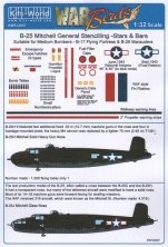 1/32 North-American B-25J Mitchell General Stencilling HK Model
