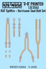 1/32 RAF Sutton Harness Seat Belt Set 3D decals