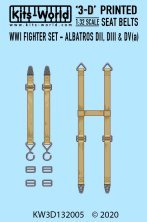 1/32 WWI Fighter Set Albatros, D.II, D.III, D.V Seat Belt decals