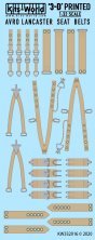 1/32 Avro Lancaster B Mk.I 3D Full colour Seat Belts