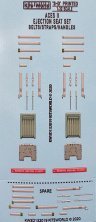 1/32 ACES Ejection seatbelt Full Colour 3D WWII Seat Belt decals
