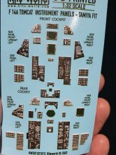 1/32 Grumman F-14A Tomcat screens off colour Instrument