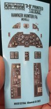 1/32 Hawker Hunter F.6 -3D Full colour Instrument Panels