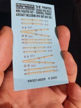 1/48 Full Colour 3D WWII 3D Full colour seatbelts WWI Fighters