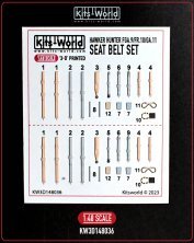 1/48 Hawker Hunter FGA.9, FR.10 & GA.11 Seat Belts