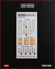 1/48 Consolidated B-24D Liberator Seat Belt Set for USAAF