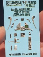 1/48 BAe Sea Harrier FRS.1 screens Active colour Instrument