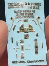 1/48 BAe Sea Harrier FA.2 screens Active colour Instrument