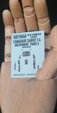 1/48 Canadair Sabre F.4 Instrument Panels