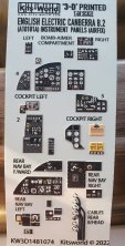 1/48 BAC/EE Canberra B.2/B.20 Instrument Panels