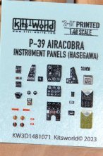 1/48 Bell P-39Q/N Airacobra Full Colour Interior Cockpit Set