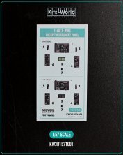 1/57 X-Wing Fighter cockpit instruments for Revell