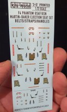 1/72 McDonnell F-4 Phantom II MB Martin Baker Ejection Seat Set,