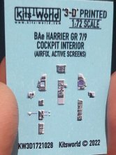 1/72 BAe Harrier GR.7/GR.9 Screens Active colour Instrument