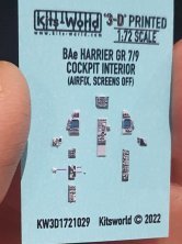 1/72 BAe Harrier GR.7/GR.9 Screens off colour Instrument