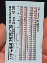 1/32 German Ammunition belts 20mm Mg 151 320 rounds