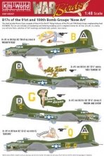 1/48 Boeing B-17G Nose Art of the 91st and 100th BG