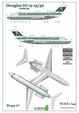 1/144 Douglas DC-9-15/32 Ozark late