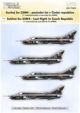 1/72 Decals Sukhoi Su-22M4 Last Flight (4x camo)