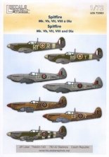 1/48 Spitfire Mk.Vb, VII, VIII and IXe