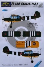 1/48 Decals for Fi-156 Storch RAF