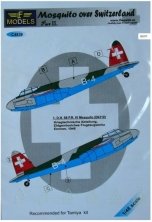 1/48 Decals Mosquito over Swiss  Part II. (TAM)